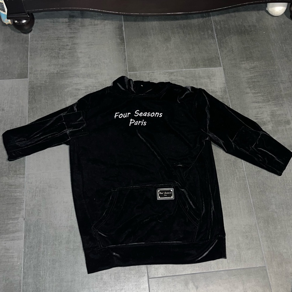 Five Seasons Paris Suede Sweatshirt